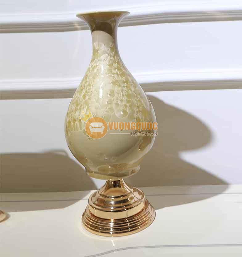 Bộ bình trang trí bằng gốm cao cấp YS-T-318-2
